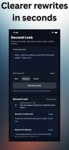 Second Look AI screenshot