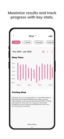 TISCH FIT iPhone screenshot