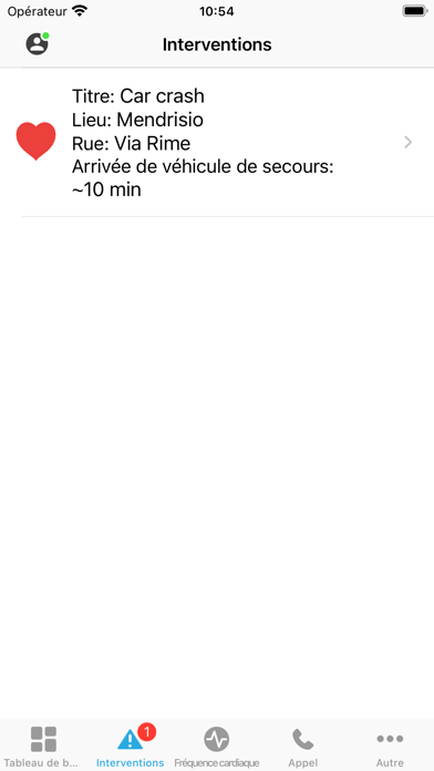 Screenshot #2 pour First Responders Vaud