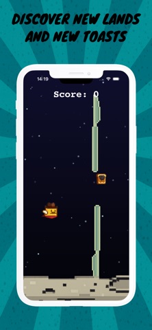 Flappy Toast Screenshot 6 of 10