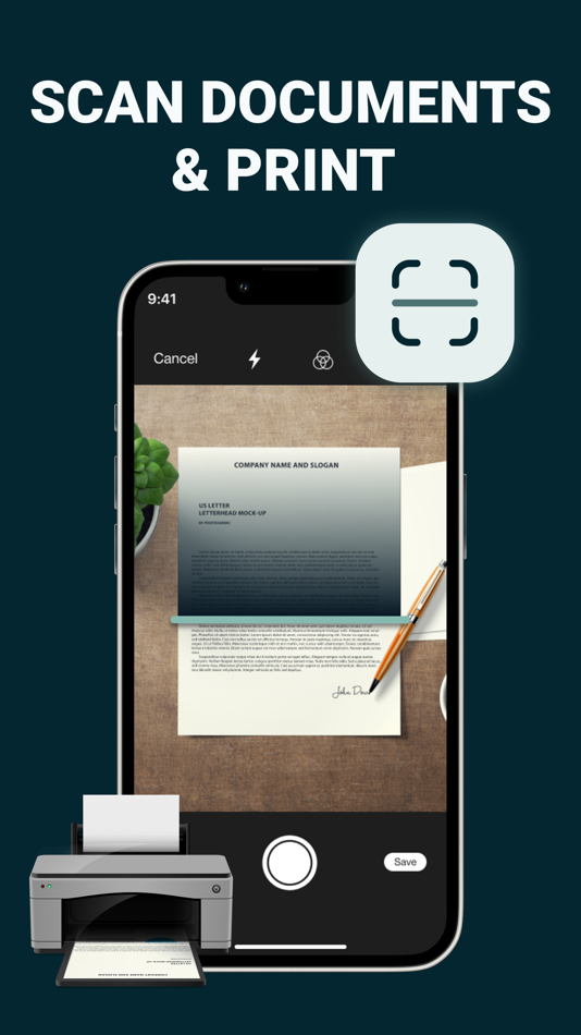 #3. Print: Smart Wireless Printer (iOS) 由: Muhammad Aizaz