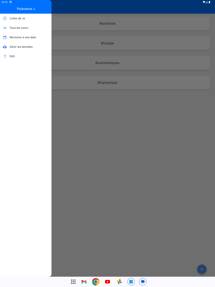 Puissance J, méthode des Js