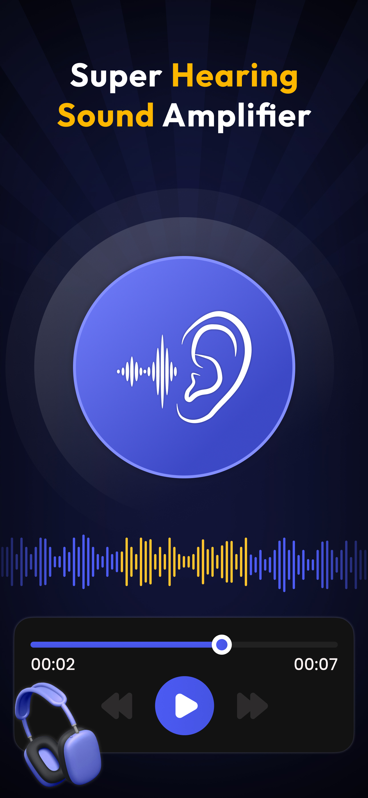 Super Hearing Clear Sound AMP