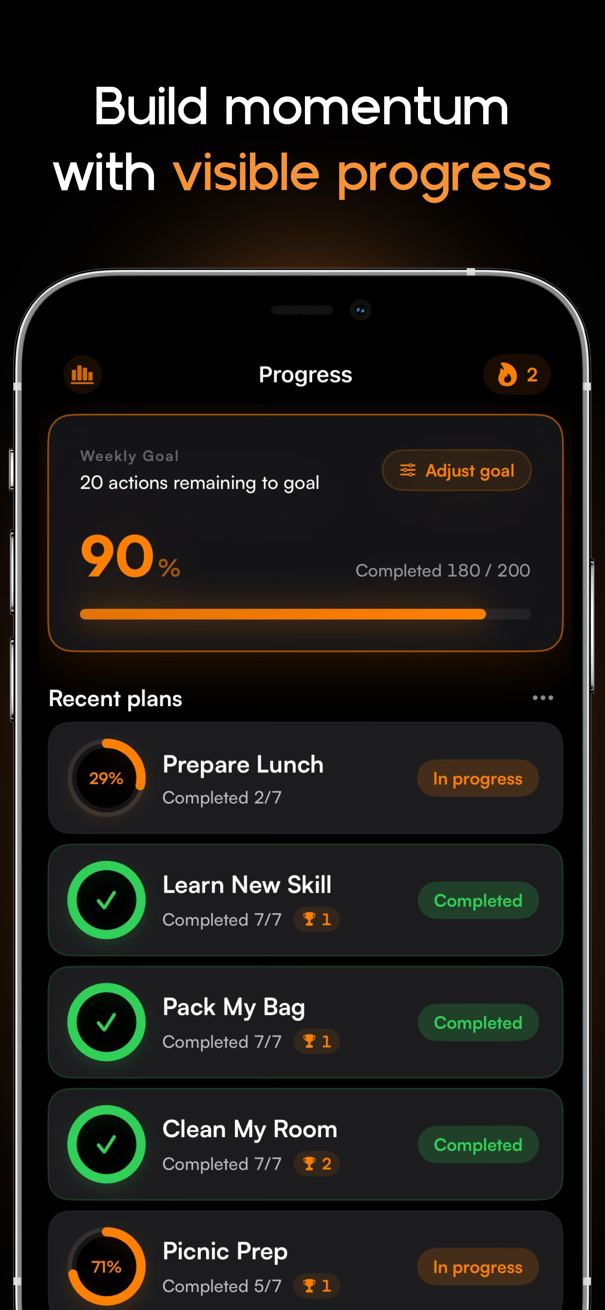 Kickstart：AI Action Planner screenshot 3