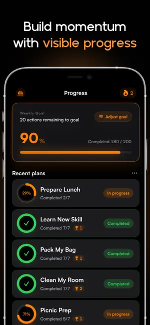 Kickstart：AI Action Planner screenshot 3