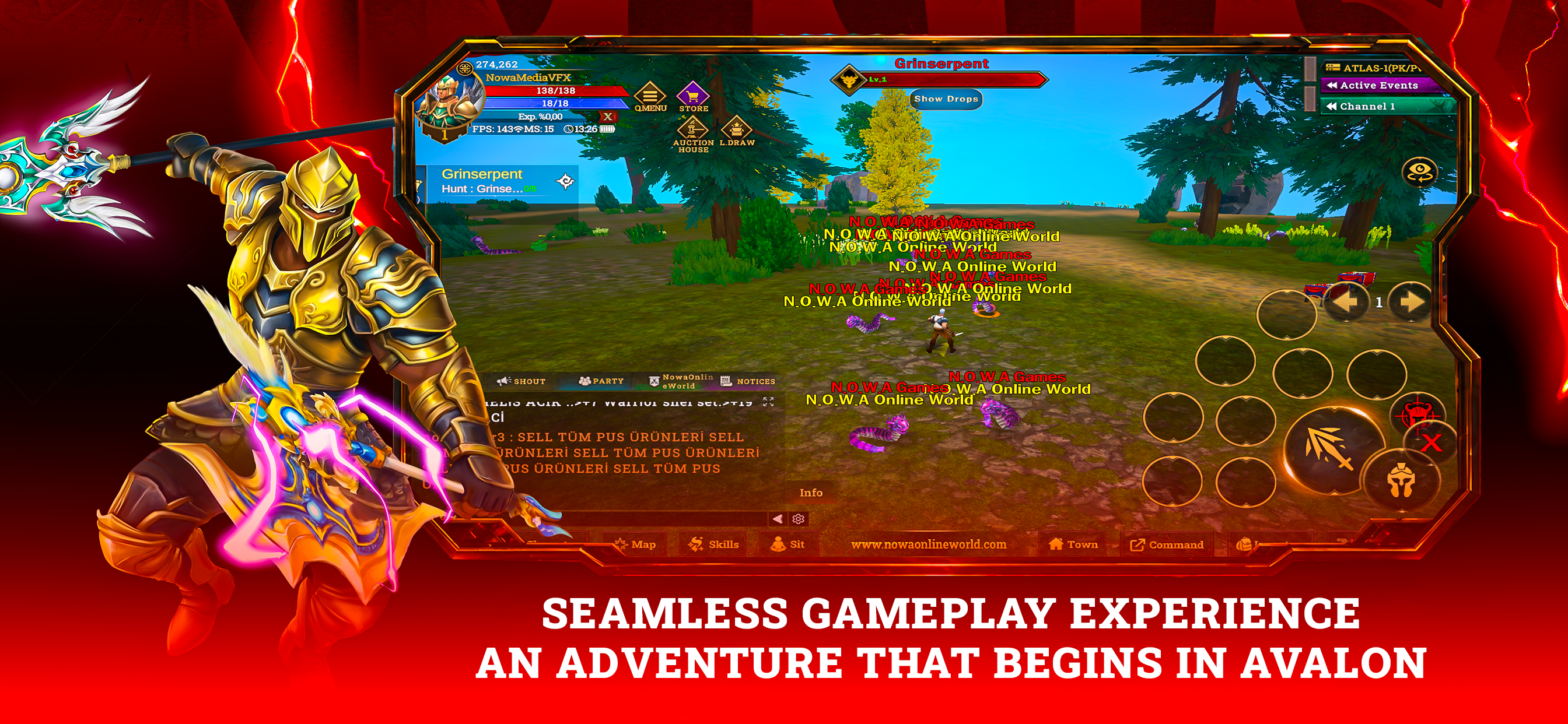 Nowa Online World screenshot 3