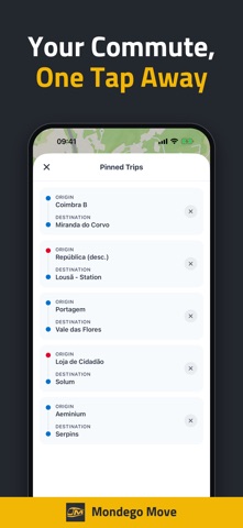 Mondego Move iPhone screenshot