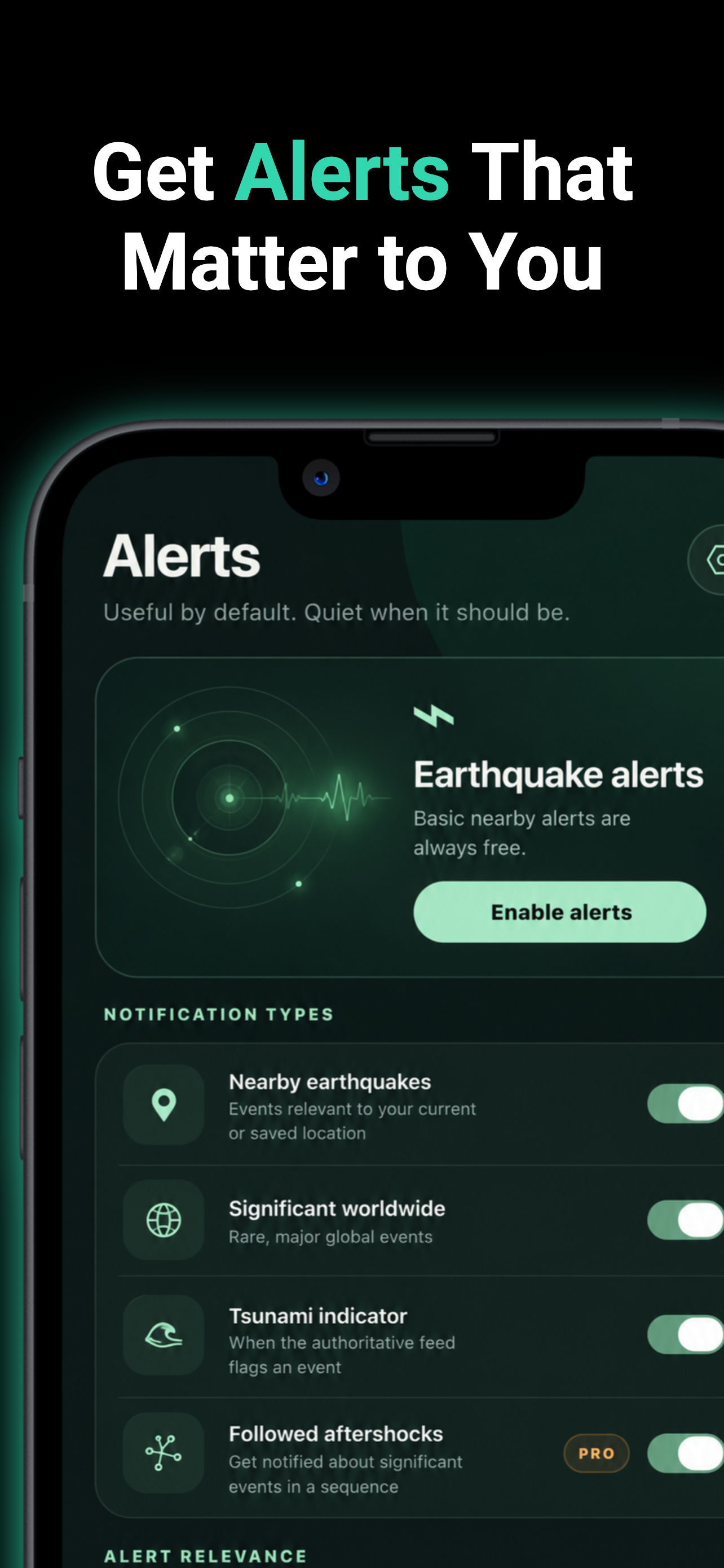 Earthquake alert: QuakeWatch screenshot 4