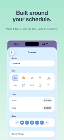 Clearwhen screenshot