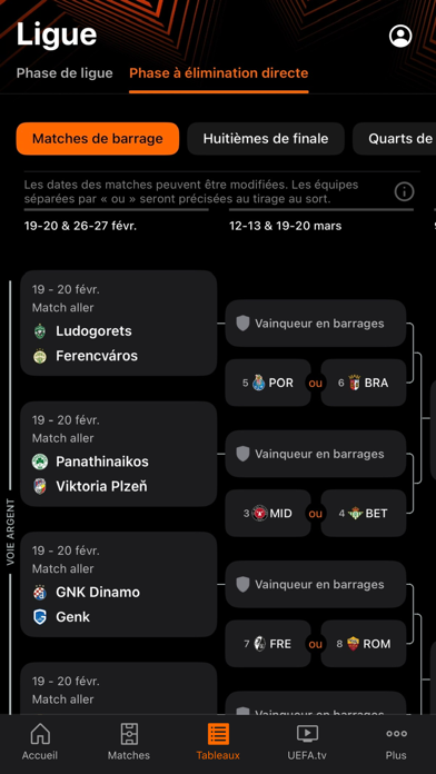 Screenshot #3 pour UEFA Europa League officiel