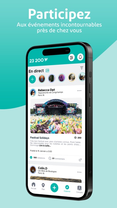 YouWarn - Local Social Media iPhone screenshot 6 - Social Networking app