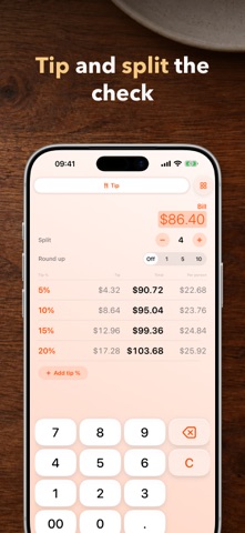 1+1 Calculator: Tape & Tip Screenshot 4 of 10