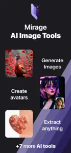 Mirage AI Image Tools screenshot #1 for iPhone