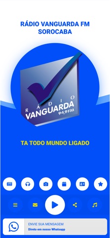 Rádio Vanguarda FM - Sorocaba app screenshot