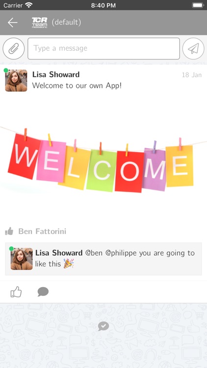 TCR Series Official Messaging