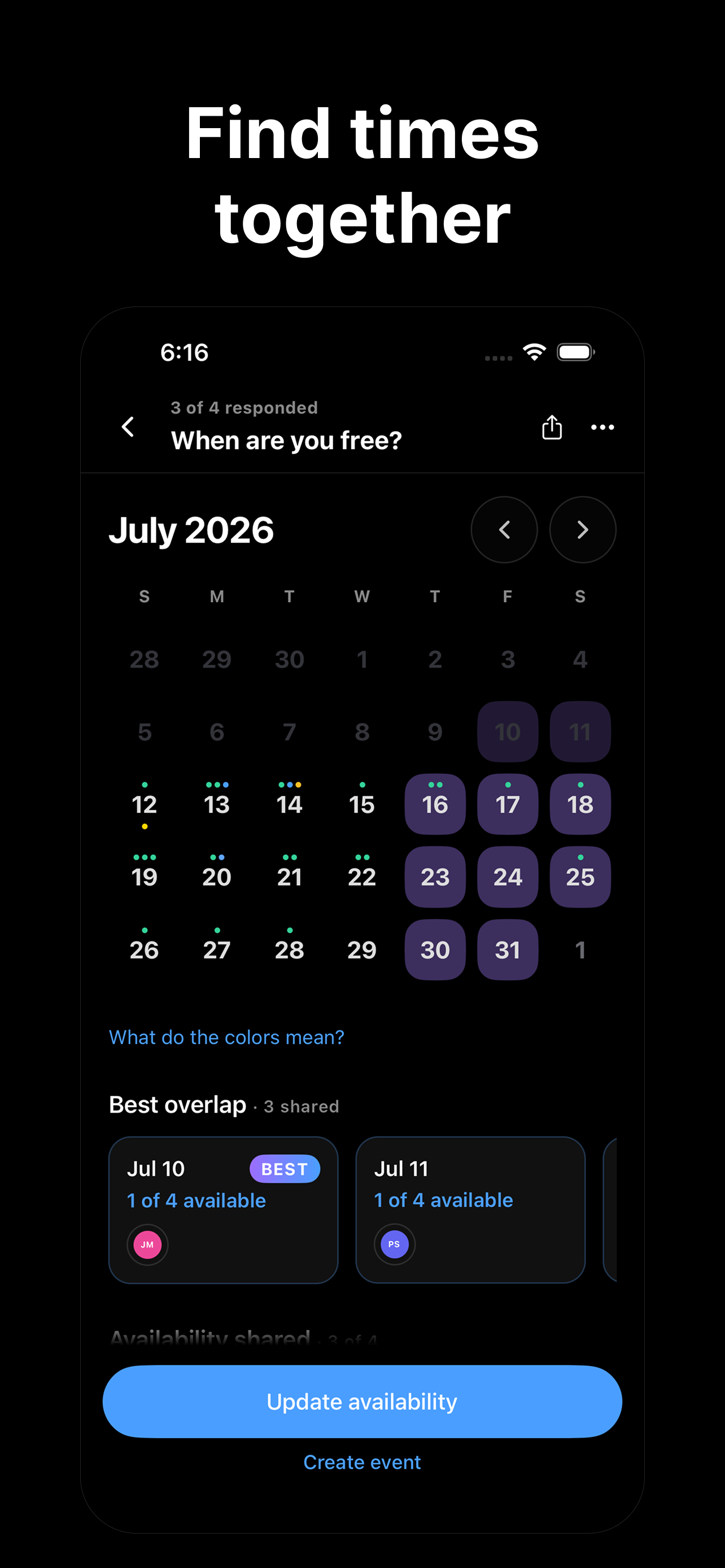 Around: Plan with Friends screenshot 2
