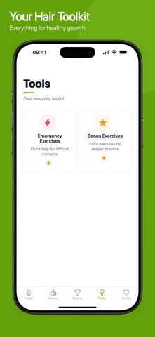 Stop Hair Loss - Women's Guide iPhone screenshot
