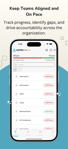 MatrixLink iPhone screenshot