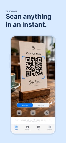 QReadle: Scan, Create QR Codes Screenshot 1 of 5