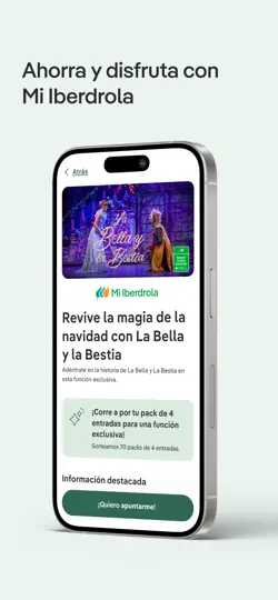 Captura de pantalla de Iberdrola Clientes en iPhone 4
