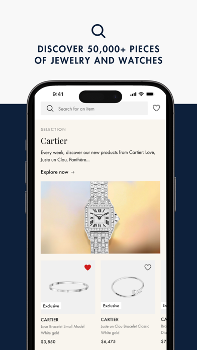 58 Facettes | Vintage jewelry iPhone screenshot 2 - Shopping app
