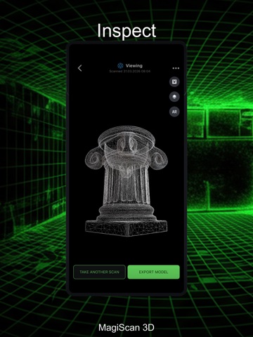 MagiScan - AI 3D Scanner app iPad screenshot