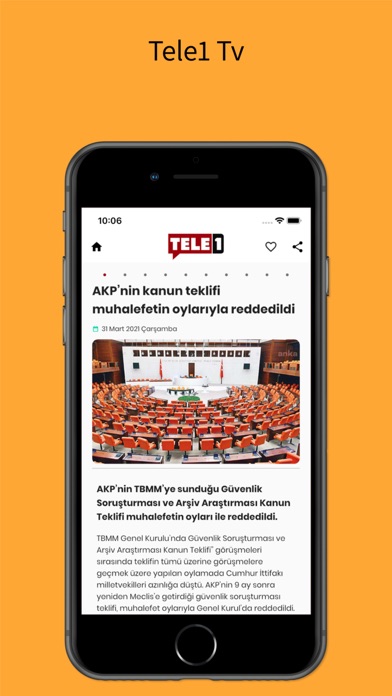 Tele1 TV Haber Screenshot