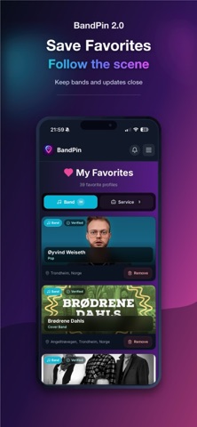 BandPin screenshot