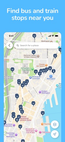 NextBus Wellington Transport iPhone screenshot