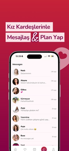Sisterly – Make Female Friends iPhone screenshot 4