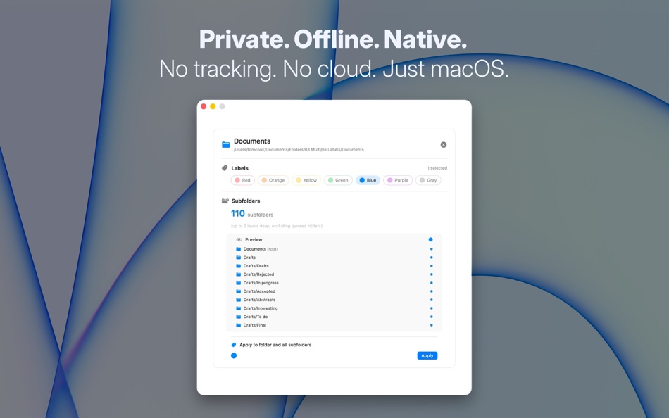 #6. FolderCascade (macOS) Ved: Diogo Santos