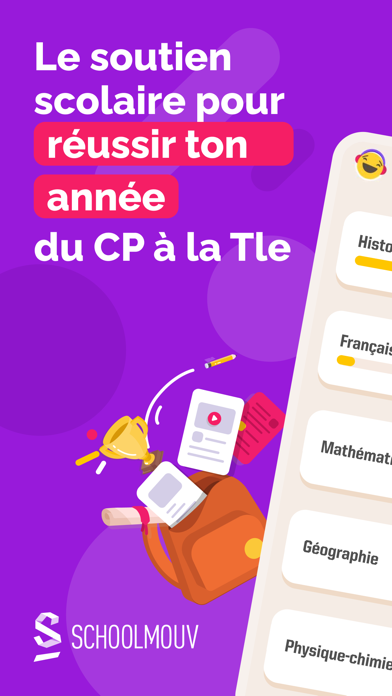 Screenshot #1 pour SchoolMouv - Cours & révisions