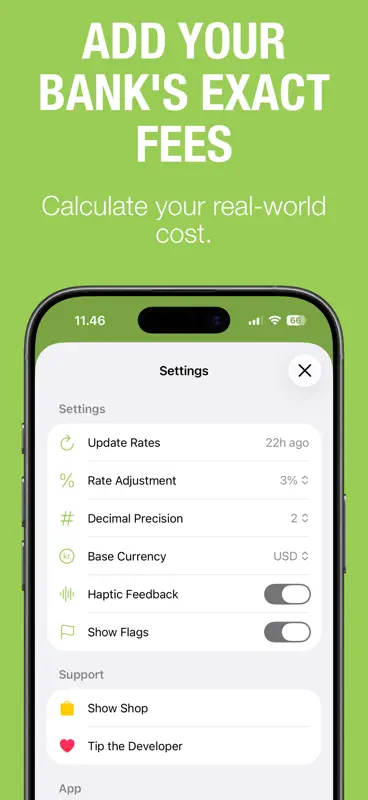 Currency Converter • Valuta+ screenshot 5 of 6