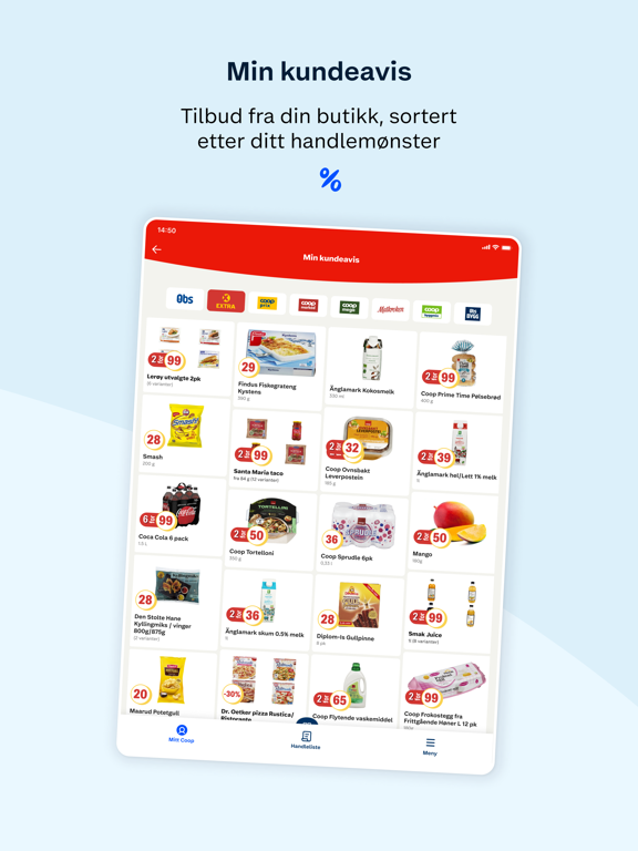 Coop medlem iPad screenshot 4 - Shopping app