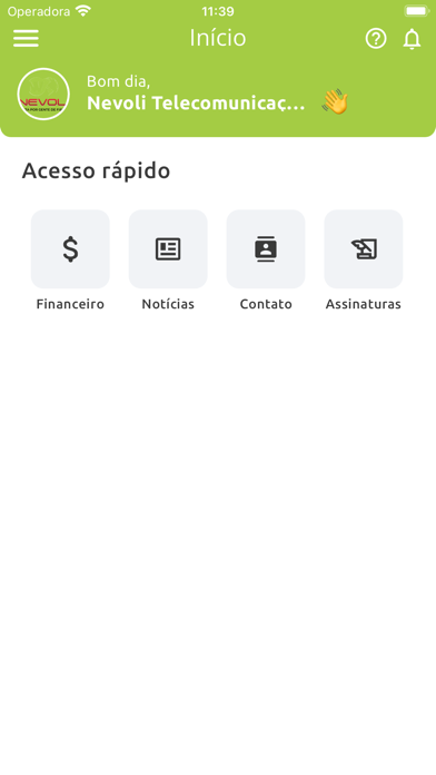 Nevoli Cliente Screenshot