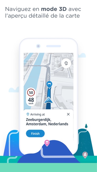 Screenshot #1 pour TomTom AmiGO GPS Maps, Traffic