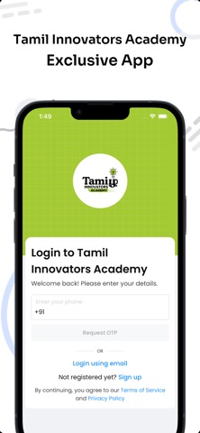 Tamil Innovators Academy iPhone screenshot