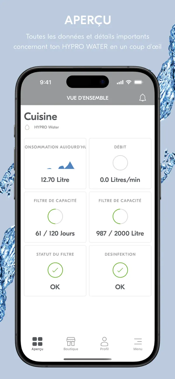 Screenshot #2 pour HYPRO WATER App