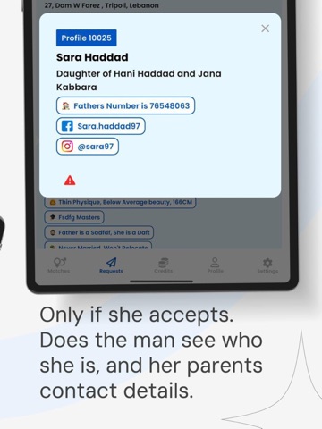 Nasyb iPad screenshot