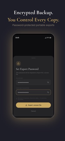 Cocoon: Document Vault screenshot
