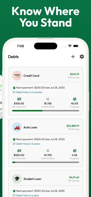 Debt Guide - Payoff Planner screenshot 3