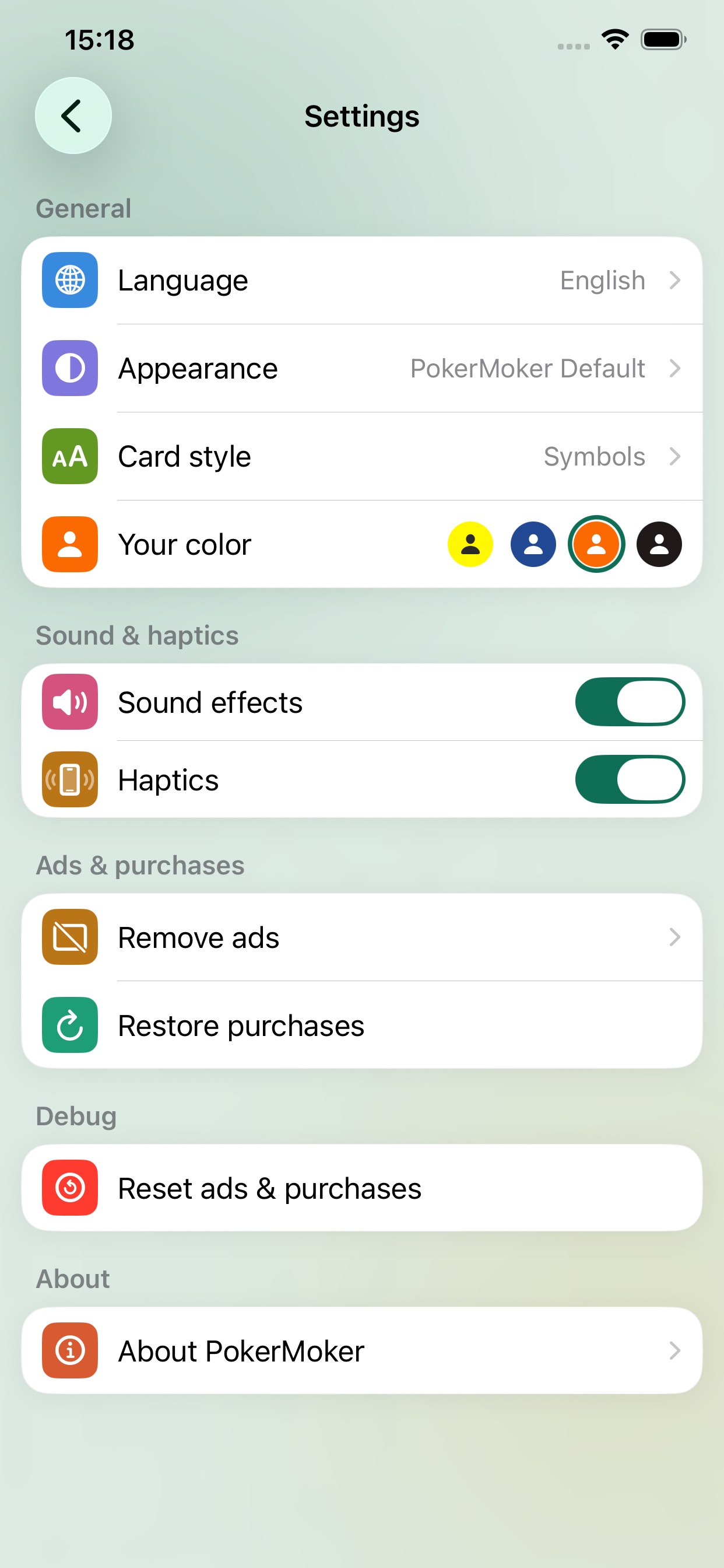 Screenshot 5 of PokerMoker: Card Games