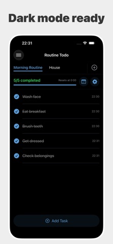 Routine TODO - Daily Tasks Screenshot 4 of 5