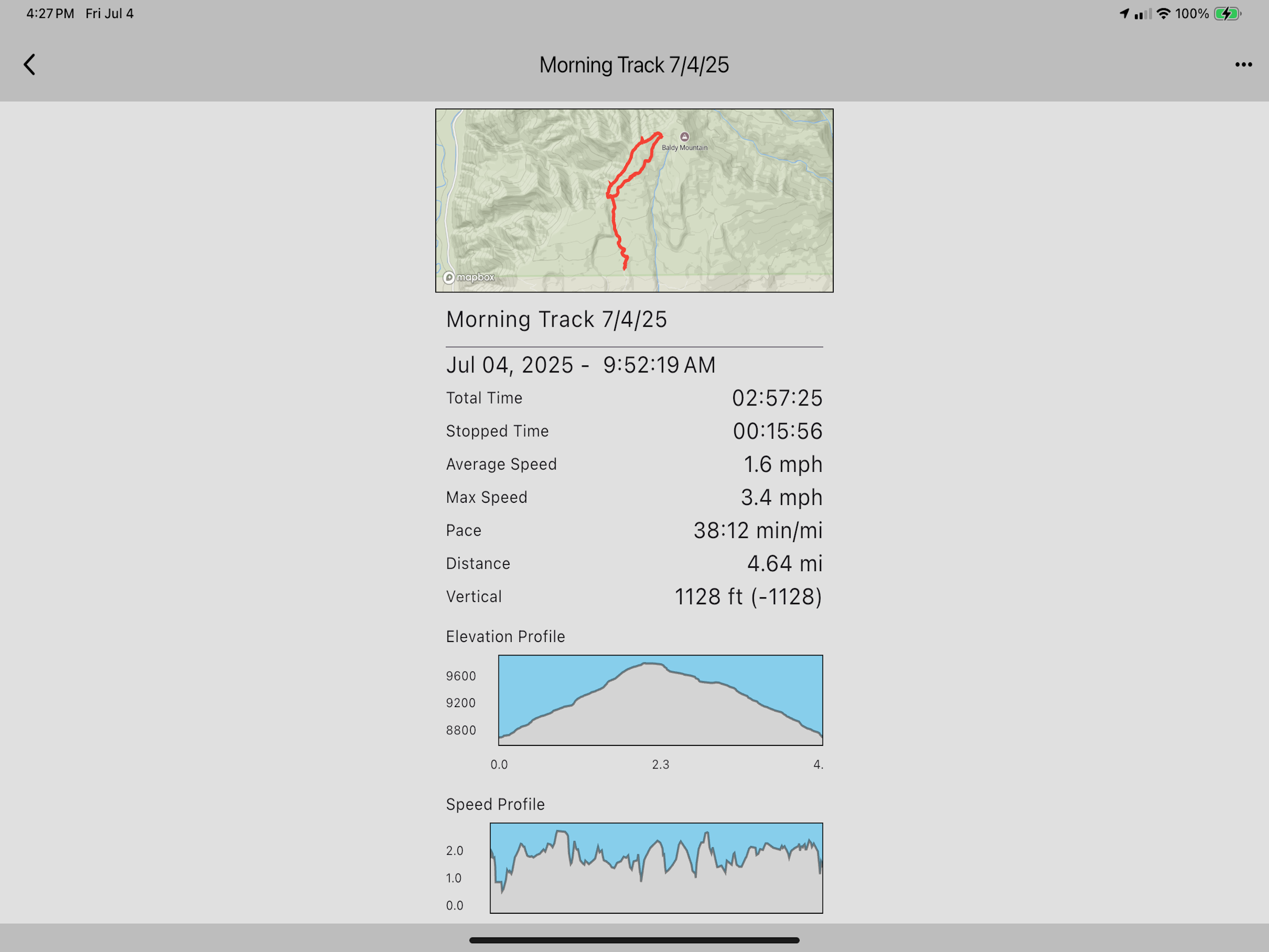 Summit Selfy GPS screenshot 11