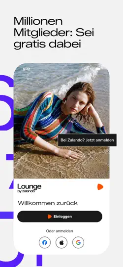 Screenshot von Lounge By Zalando | Outlet auf dem iPhone 5