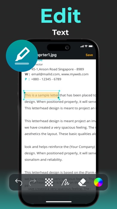 Scan Print - PDF Scanner APP Screenshot