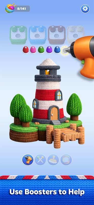 Wooly Wonders 3D: Knit Puzzle screenshot 5