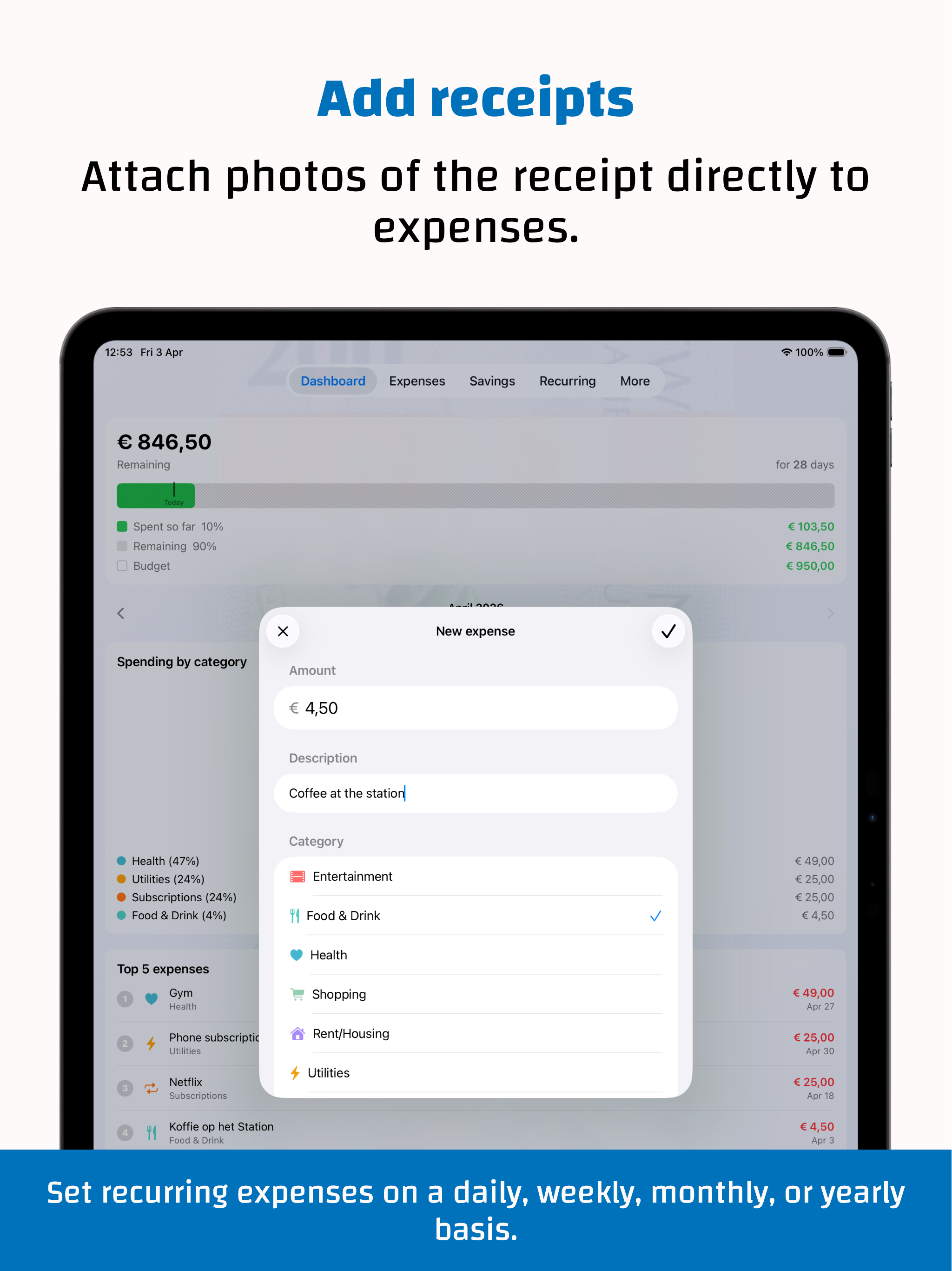 Doekoe Budget Expense Tracker