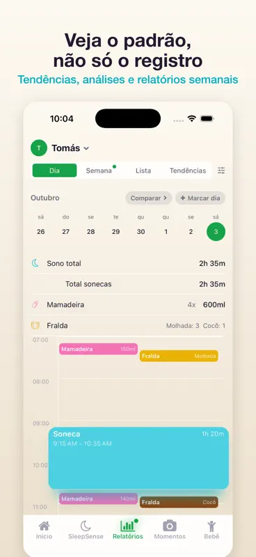 nappi: Diário do Bebê screenshot 5 of 10