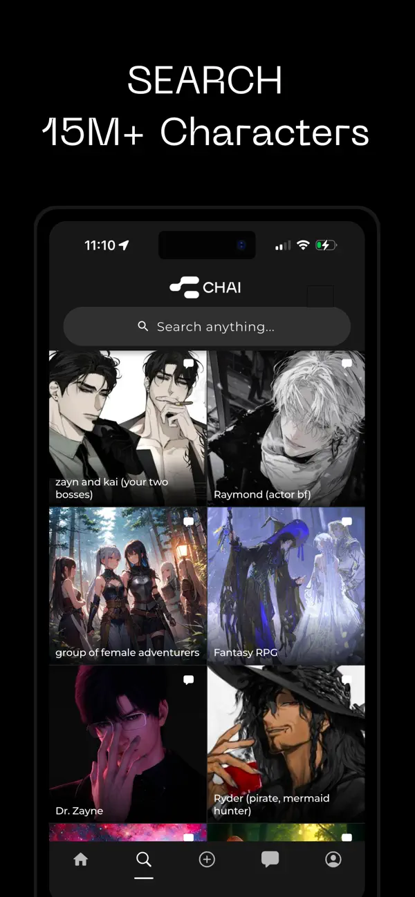 Screenshot #2 pour CHAI: Social AI Platform- Chat